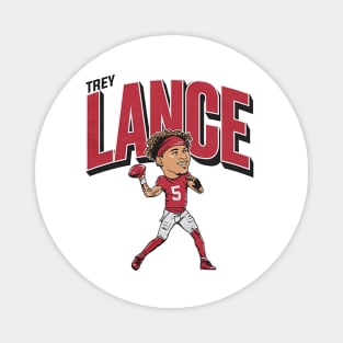 Trey Lance Caricature Magnet